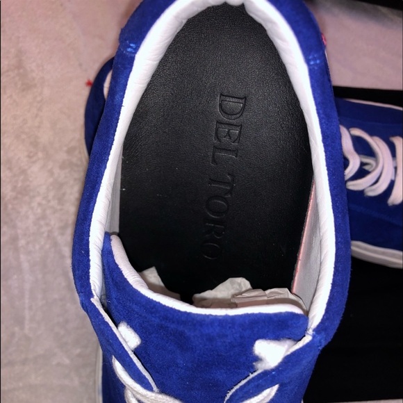 Del Toro Suede sneakers (Blue, Super Comfortable) - Picture 3 of 4